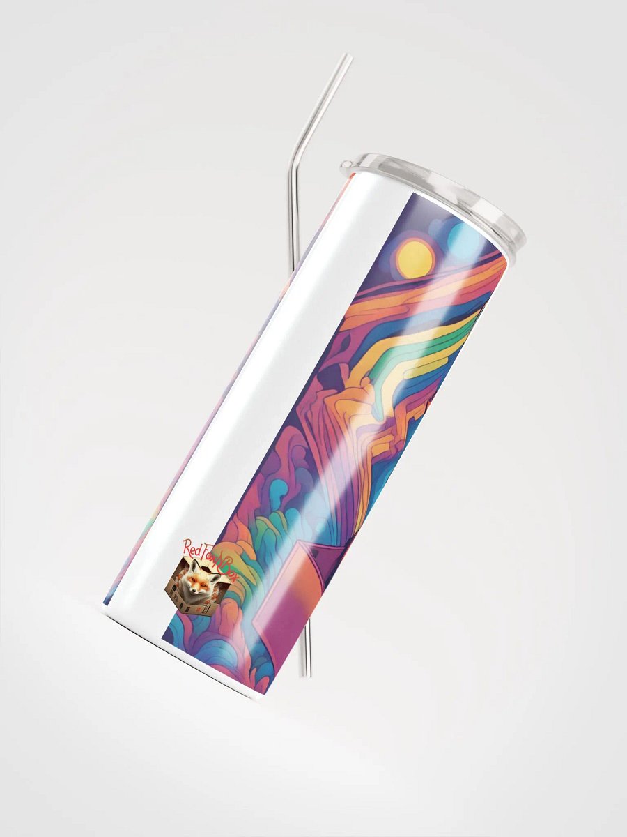 traveling cup psychodelic fox product image (4)