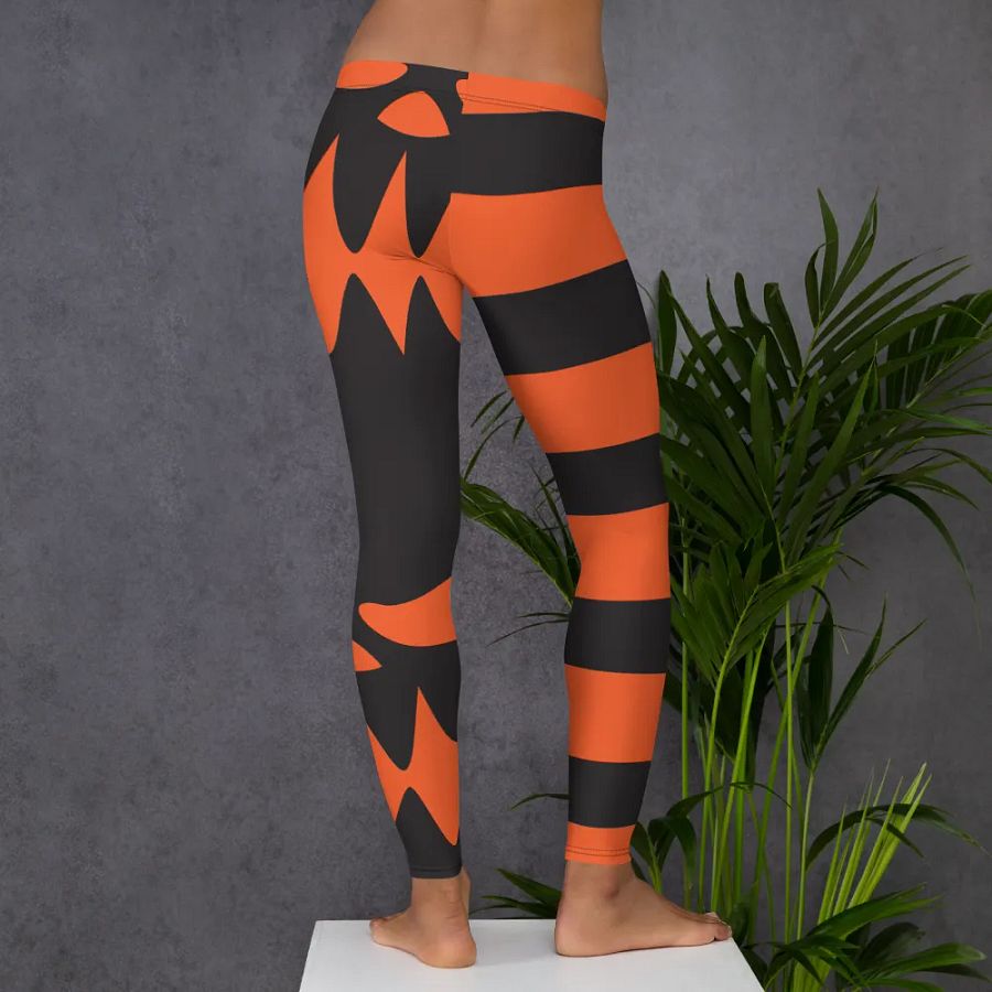 Evil Pumpkin Halloween Leggings – Spooky Chic for Fall product image (9)