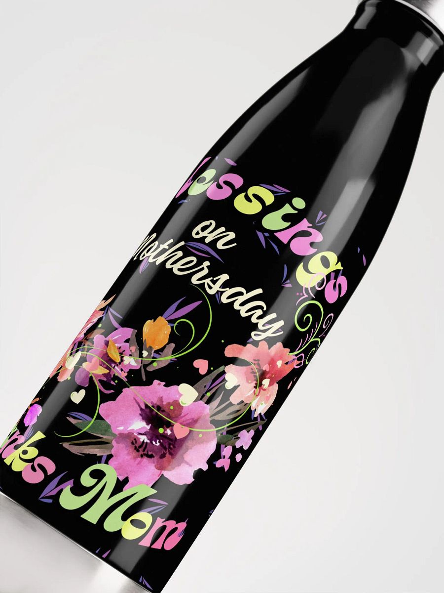 Blessings on Mothersday water bottle product image (5)