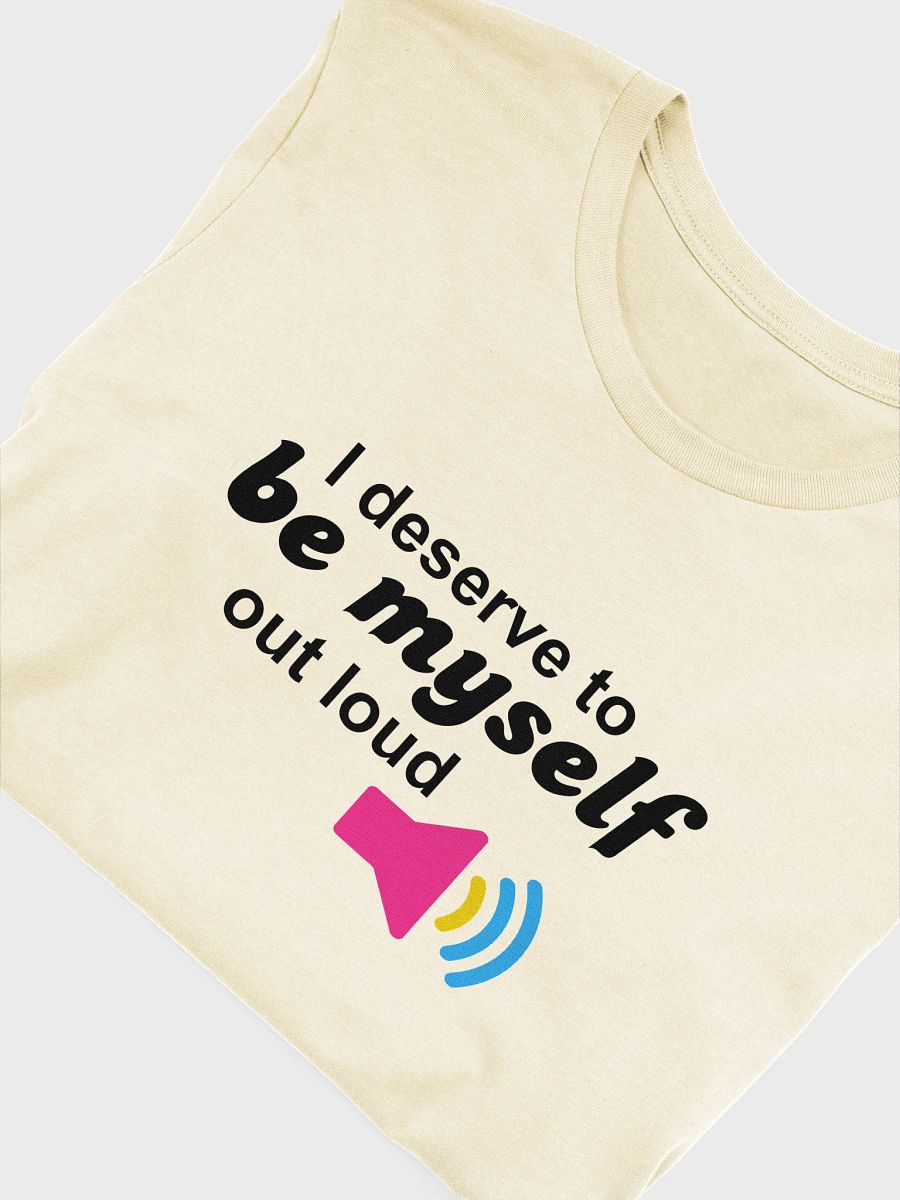 be myself out loud pansexual t-shirt product image (5)
