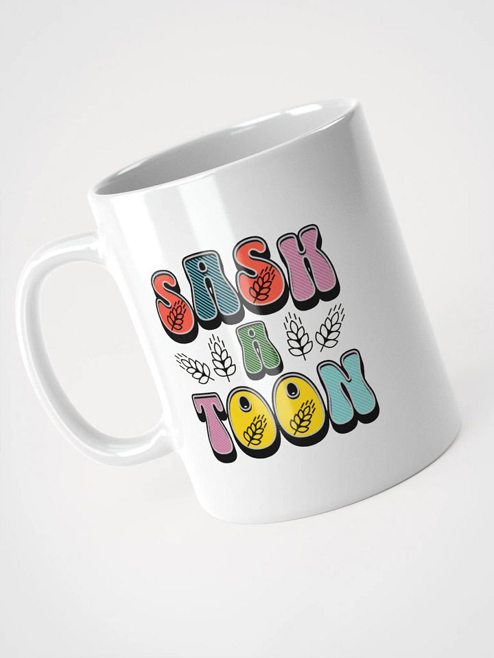 Saskatoon Block Letter Wheat Elegance Mug product image (2)