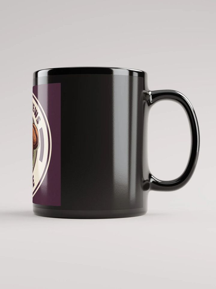 Holy Brews Cafe Logo Black Glossy Mug #1 product image (2)