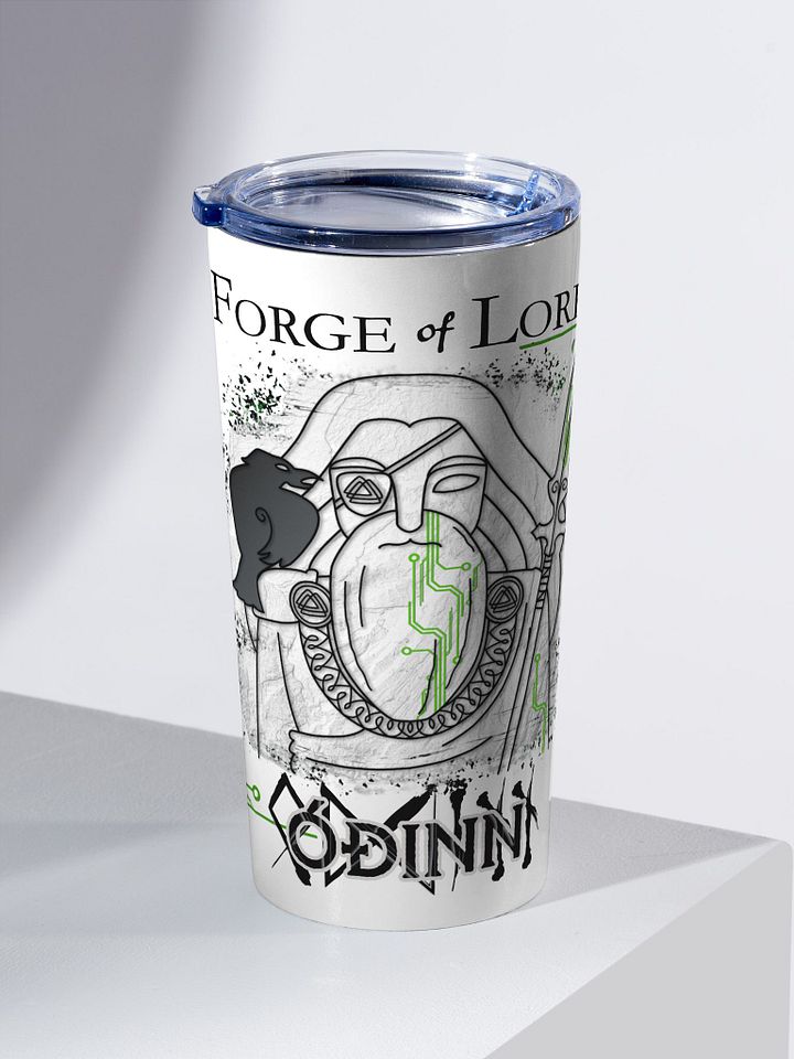 Óðinn Has a Stainless Steel Tumbler! || Forge of Lore product image (2)
