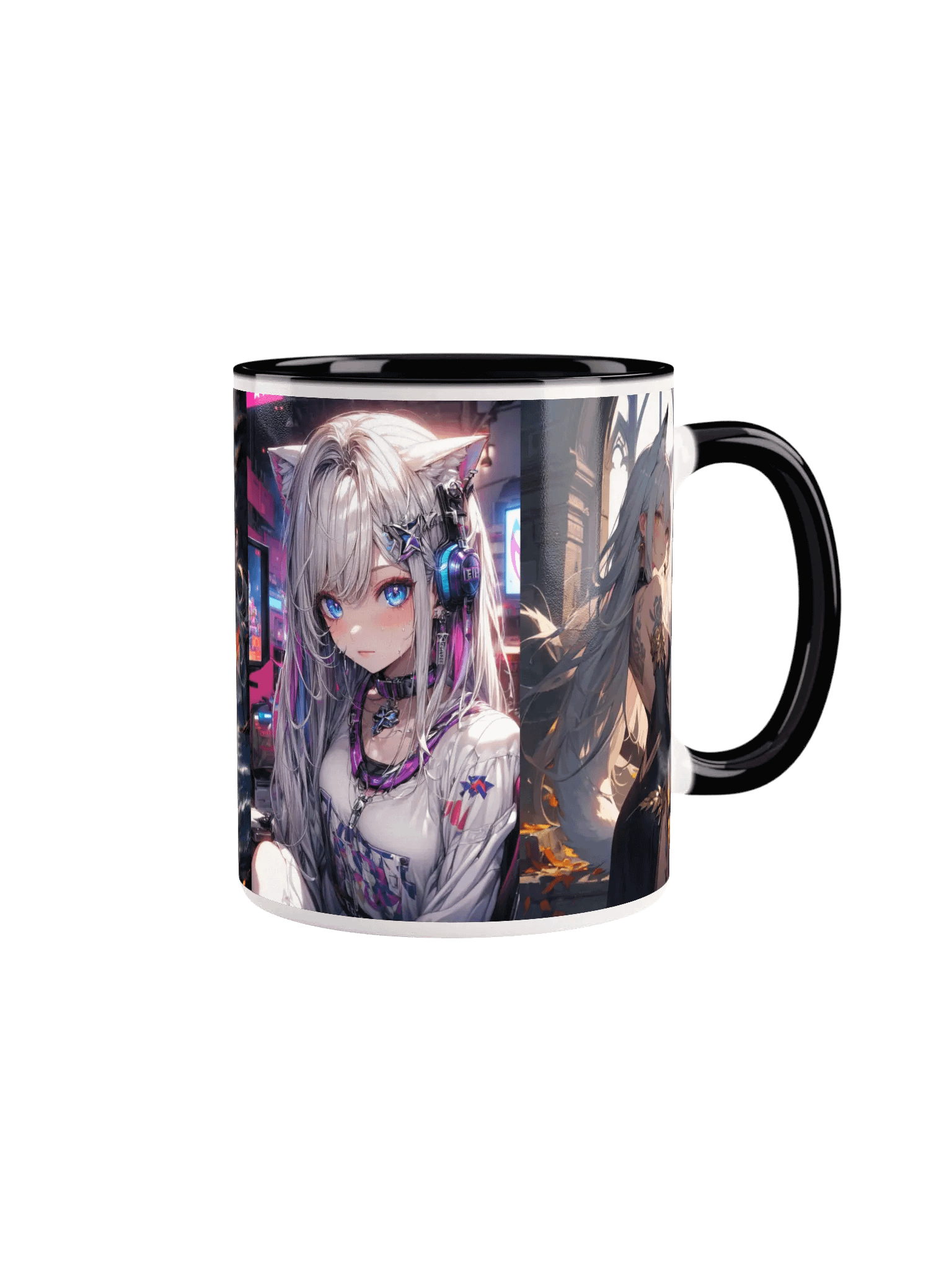 Mystical Anime Spirits Ceramic Mug product image (1)