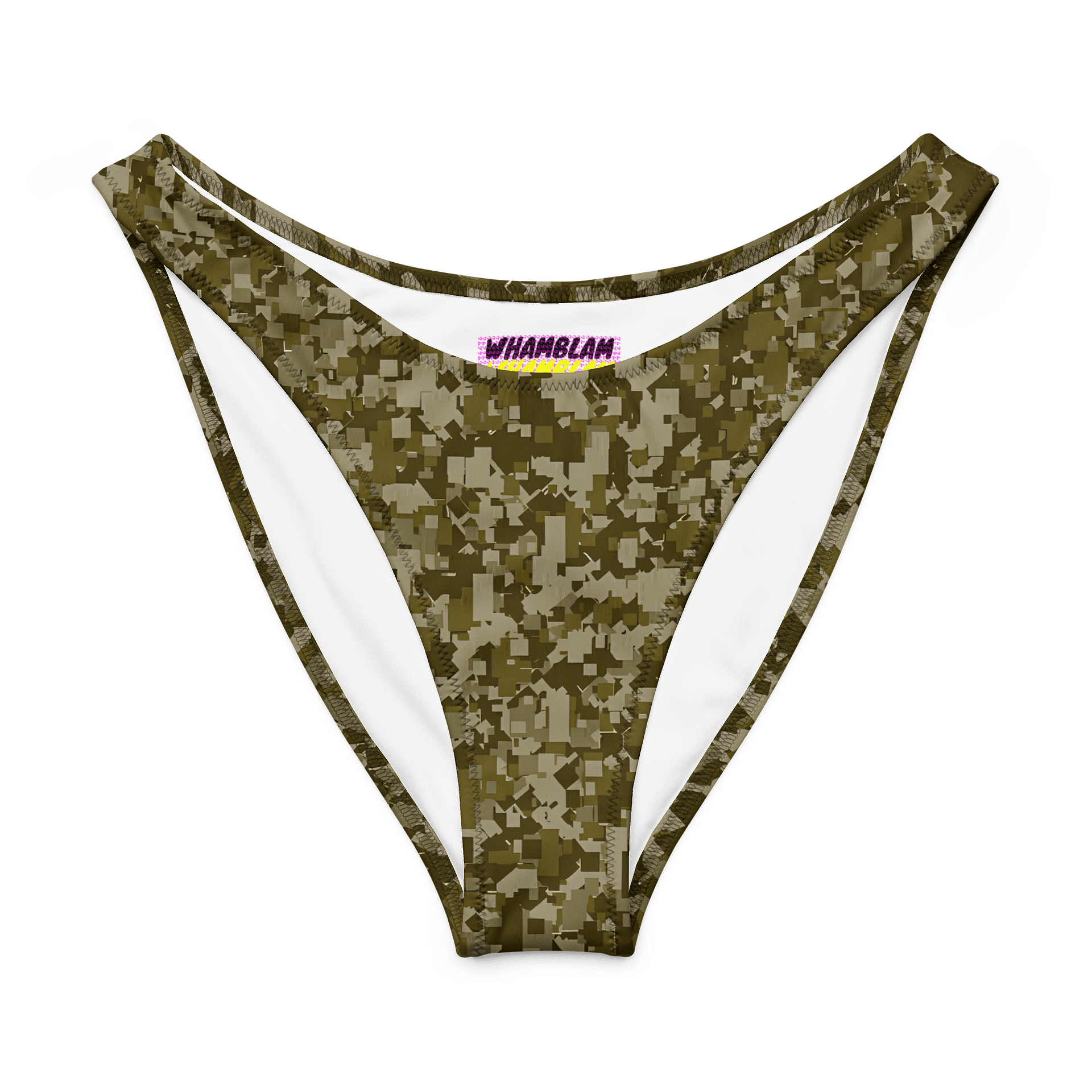 Eco-Chic Camo V-Cut Bikini Bottom product image (8)