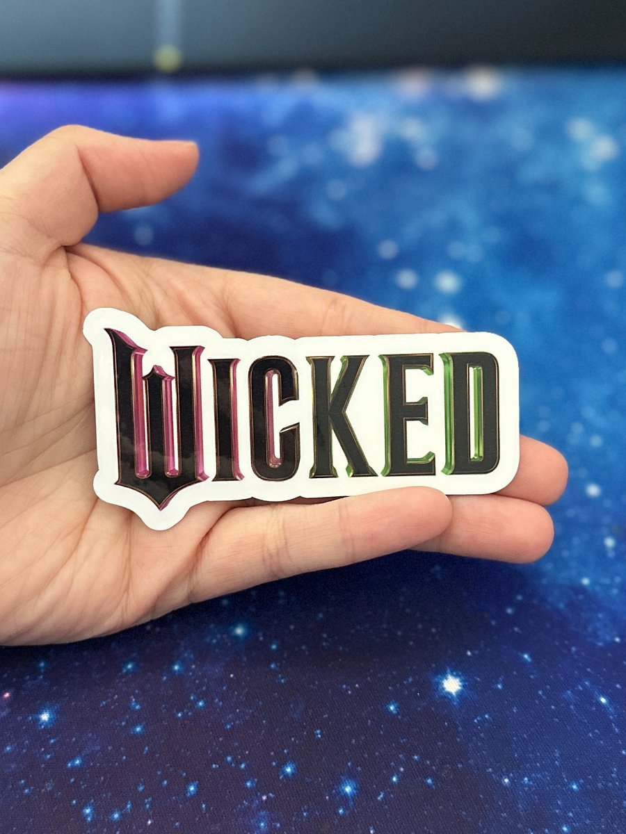 Wicked Title Sticker product image (2)