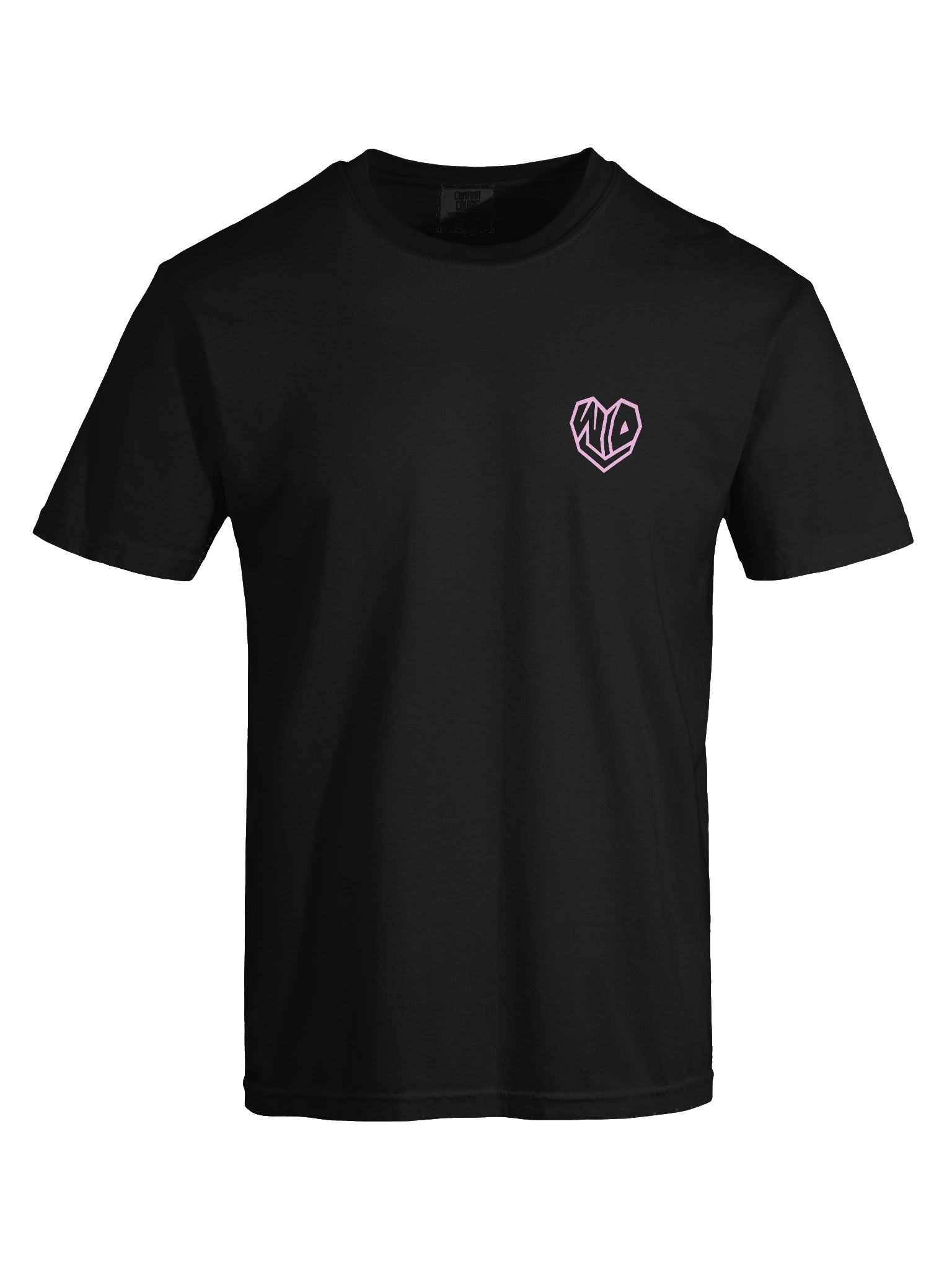 W/O U Gradient Pink/Black Shirt product image (7)