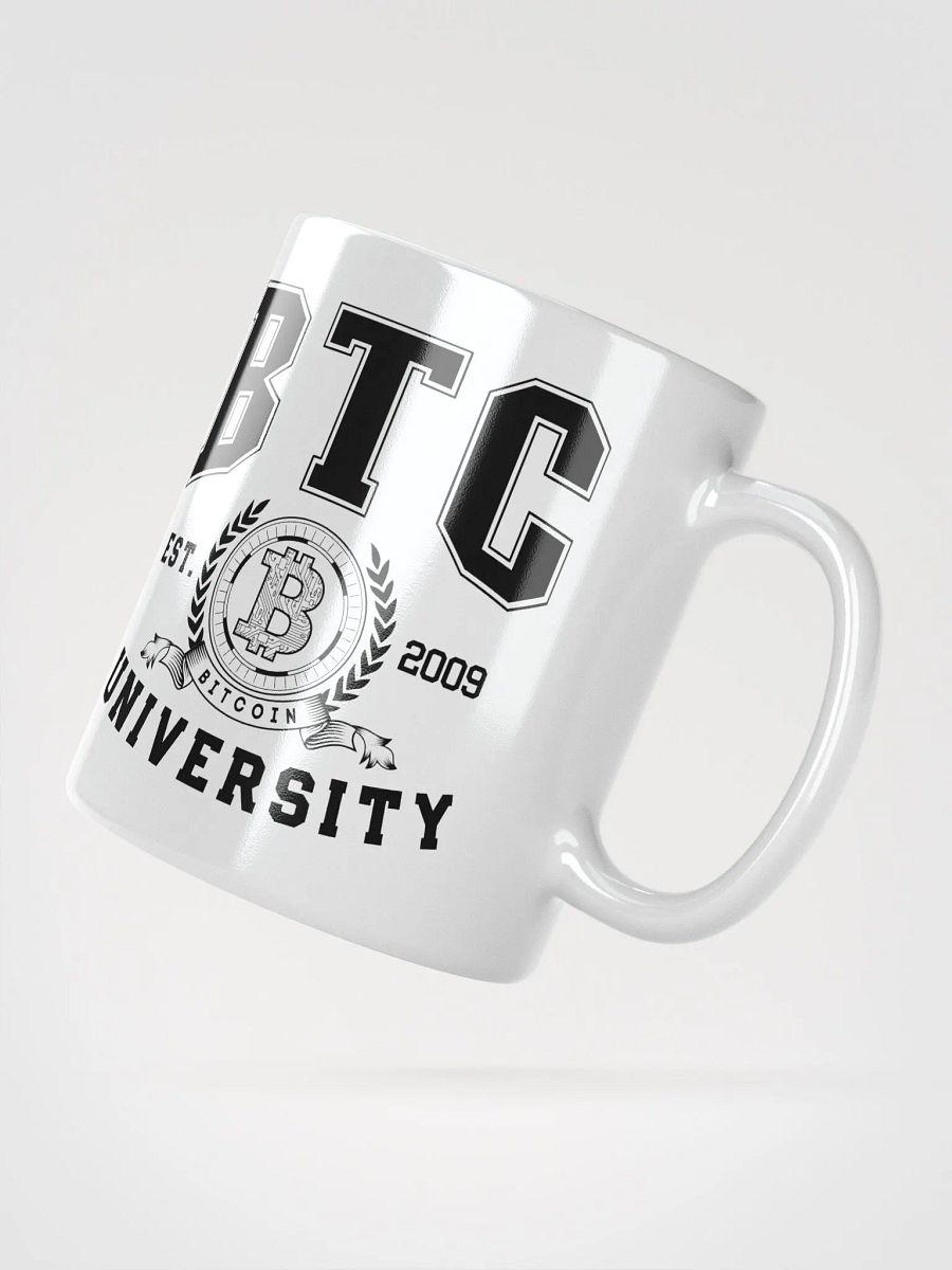 Bitcoin BTC University College Crypto Currency Blockchain Mug product image (3)