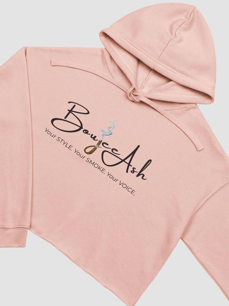 Boujee Ash Tagline Crop Hoodie product image (3)