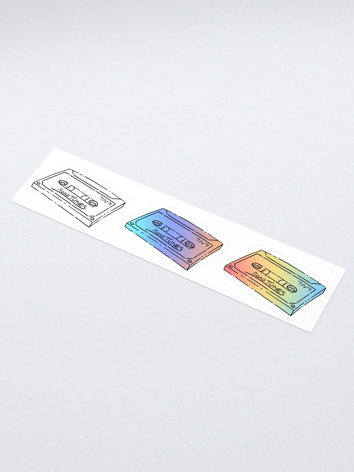 Road Tunes Cassette (All Designs) - Kiss Cut Sticker Sheet product image (1)