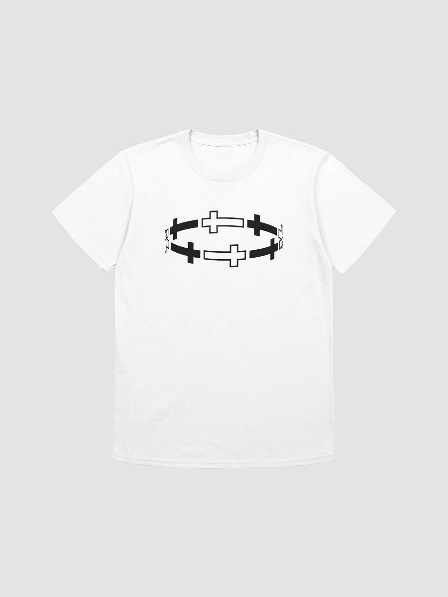 Black Cross Circuit Unisex Tee product image (7)