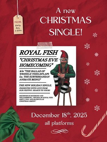 WE MADE A CHRISTMAS SONG! (and a B-side!)
Stream everywhere on December 18th, 2025.
We'll be performing it LIVE tomorrow at #...
