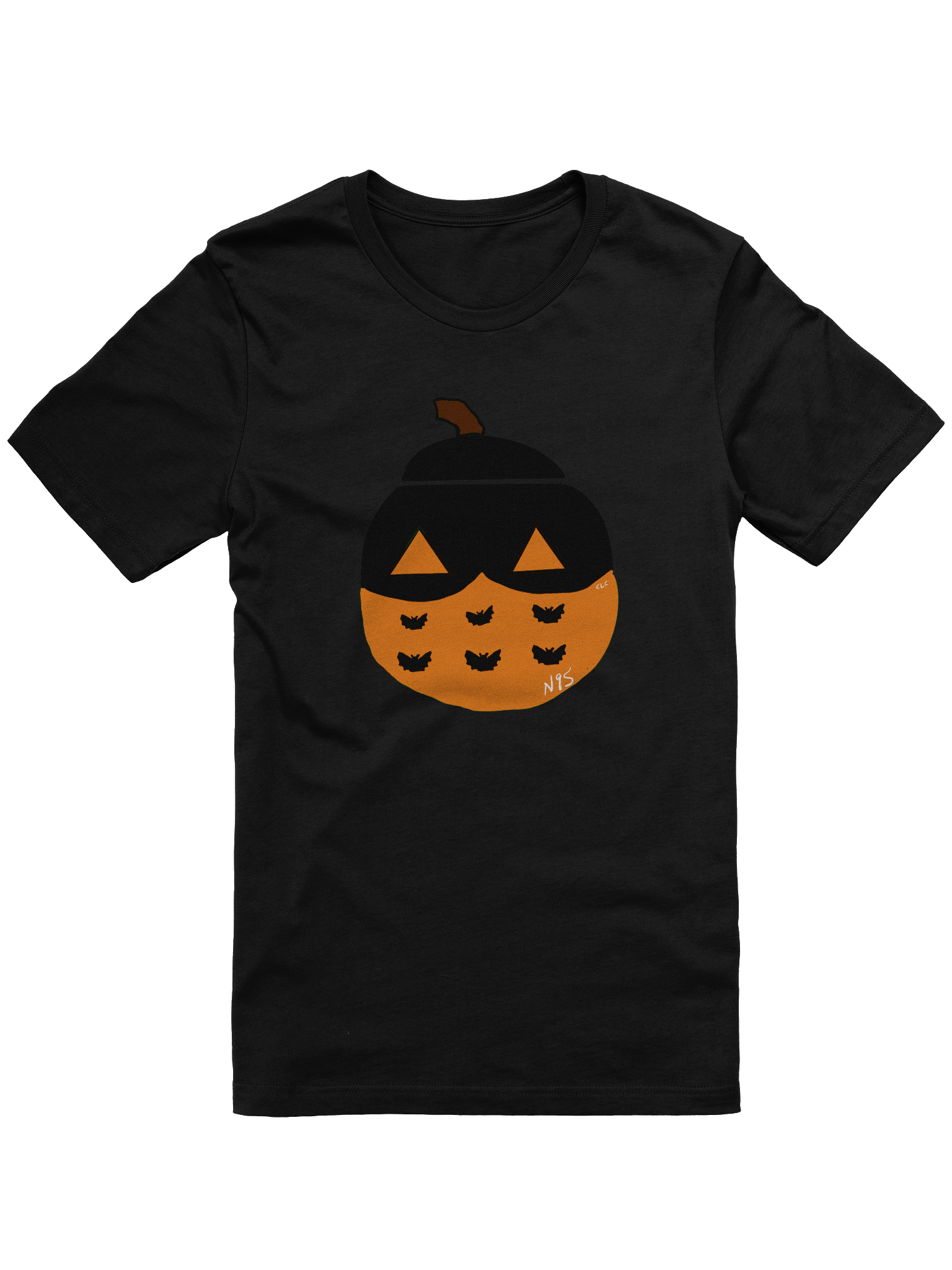Mask-O-Lantern tee (orange mask) product image (1)