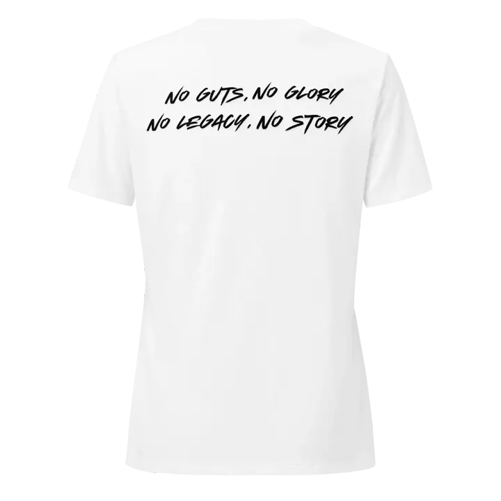 Woman's V Neck | White | White/Red product image (2)