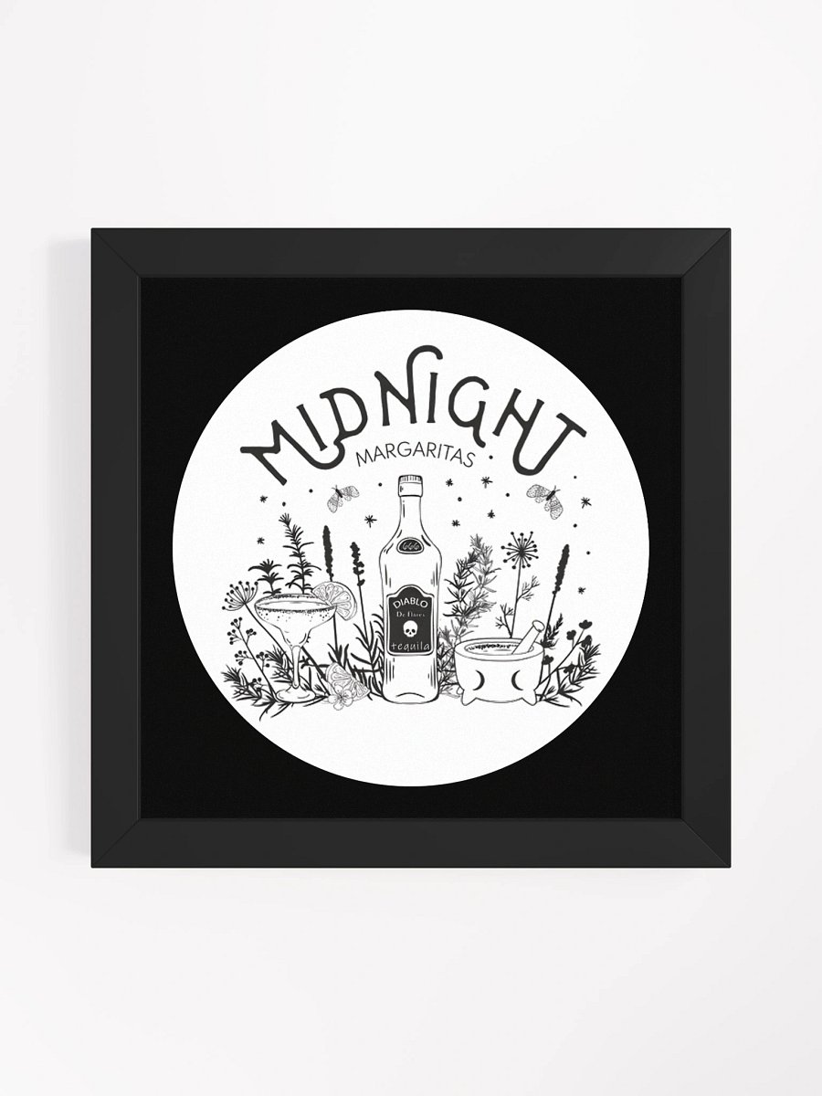 Midnight Margaritas Framed Matte Poster product image (1)