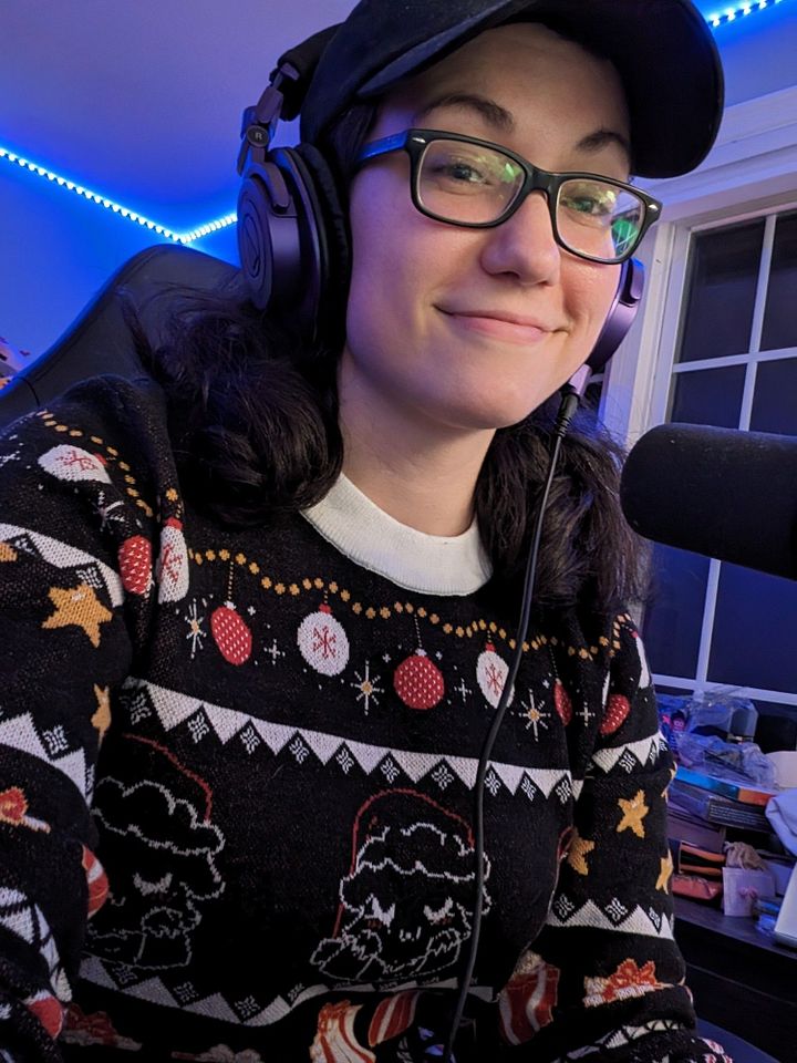 uwu crimbo sweater (black) product image (1)