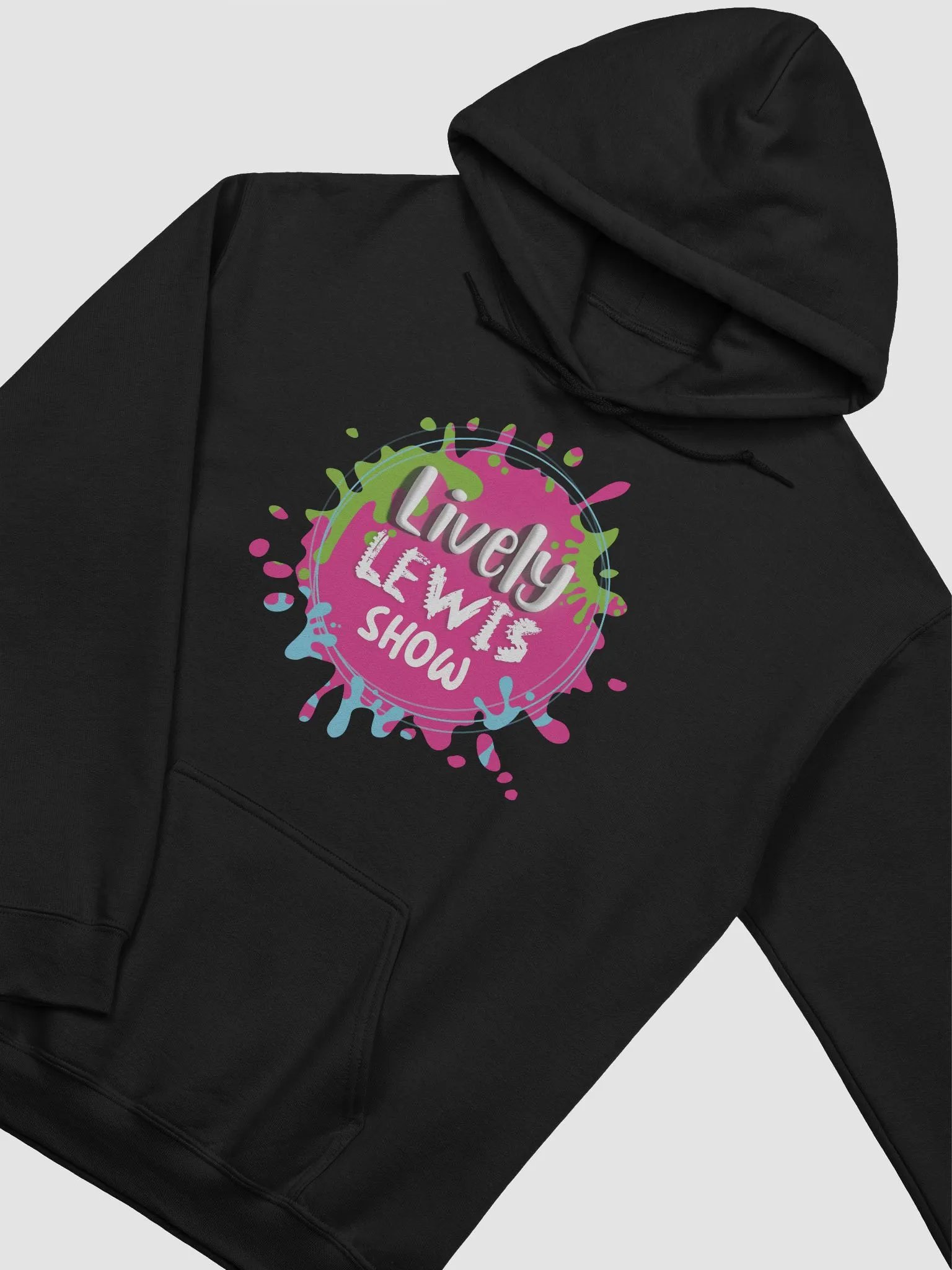 Lively Lewis Show Adult Hoodie product image (2)