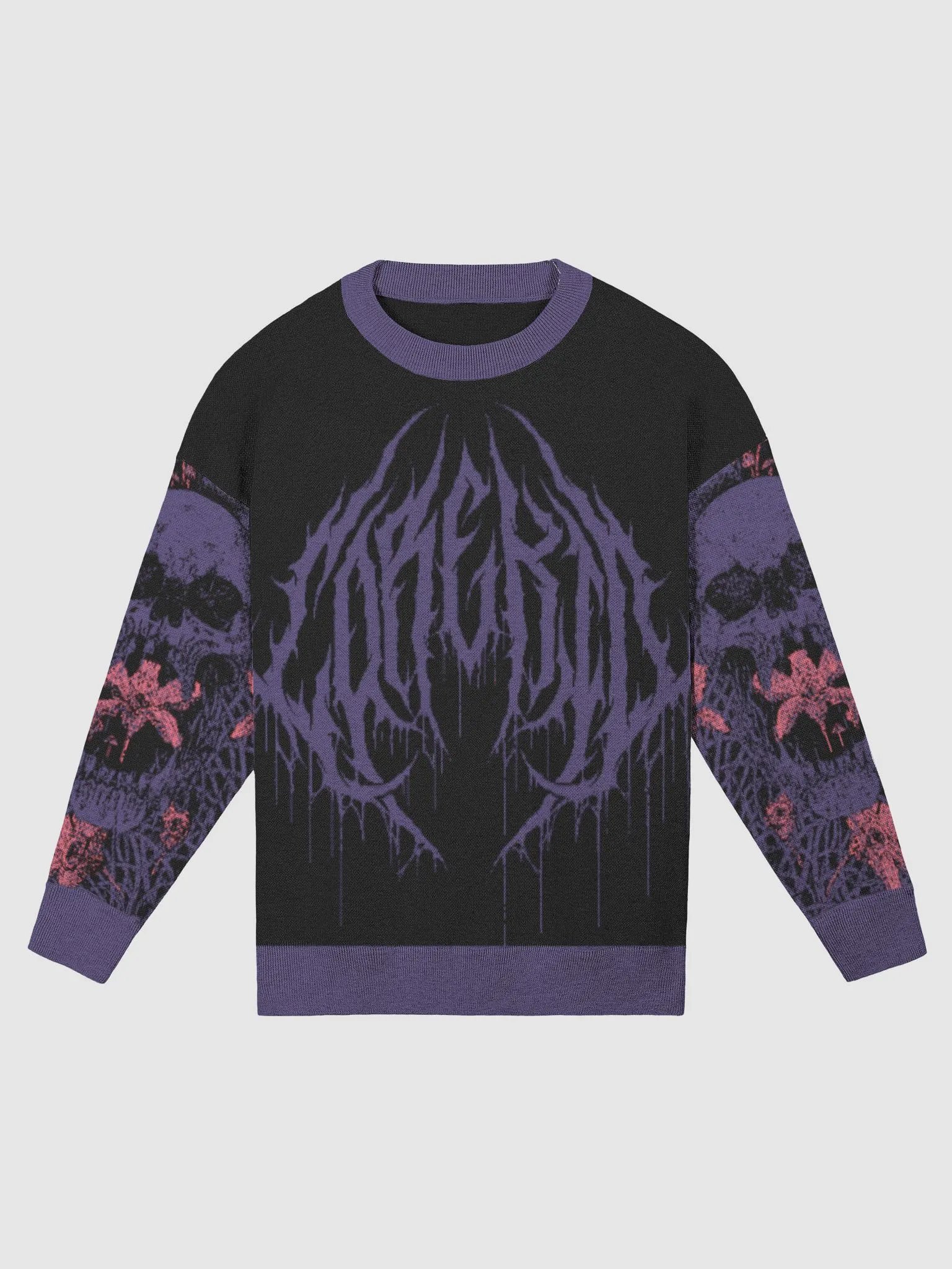 PURPLE BRUTAL SWEATER product image (1)
