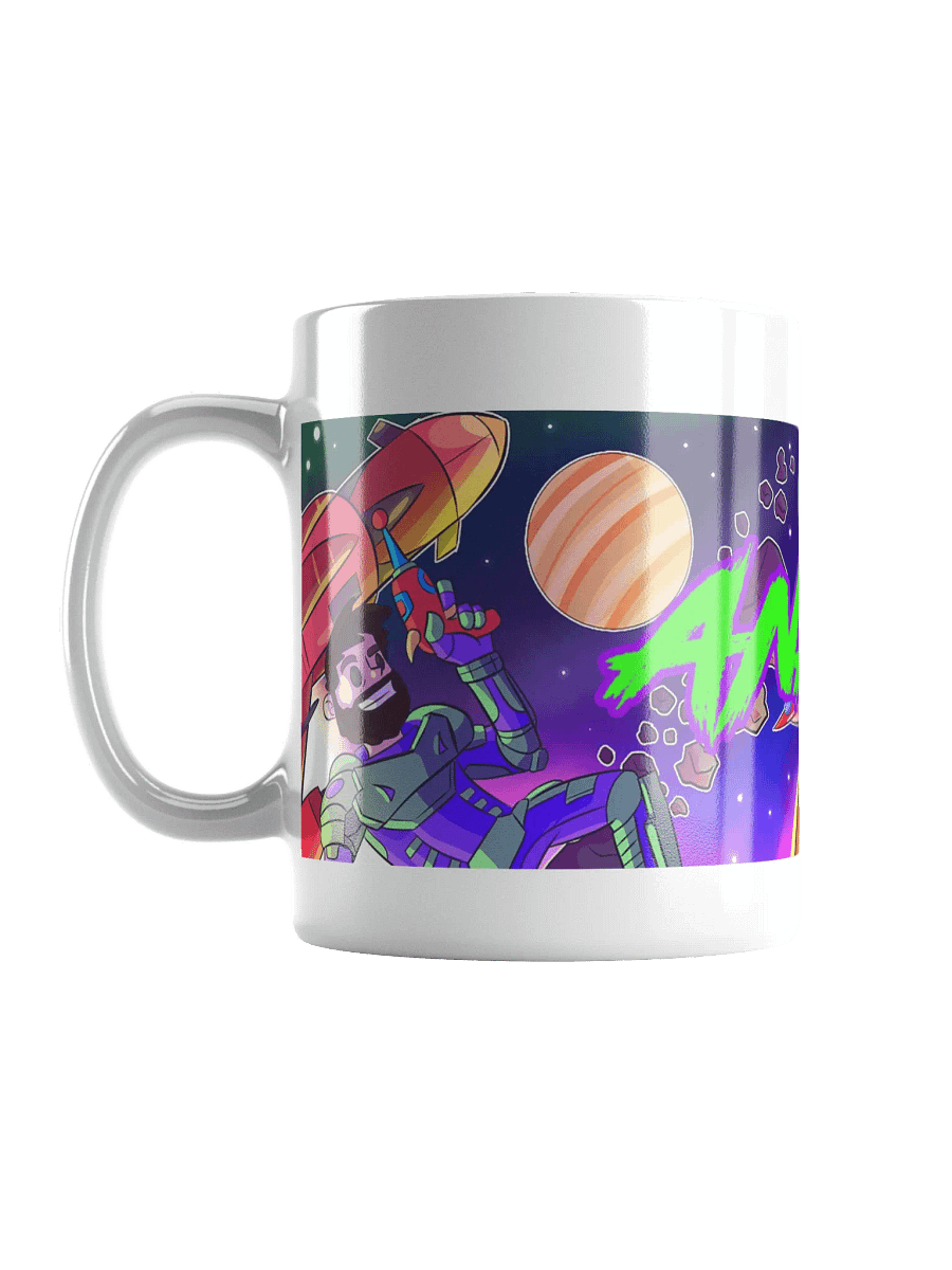 King Retro Raider Mug - White product image (6)