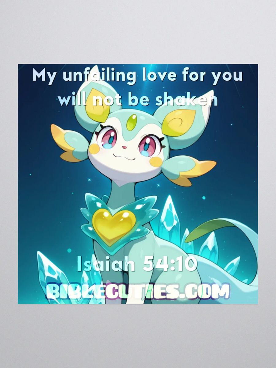 Bible Cuties Victoria - My unfailing love for you will not be shaken product image (2)