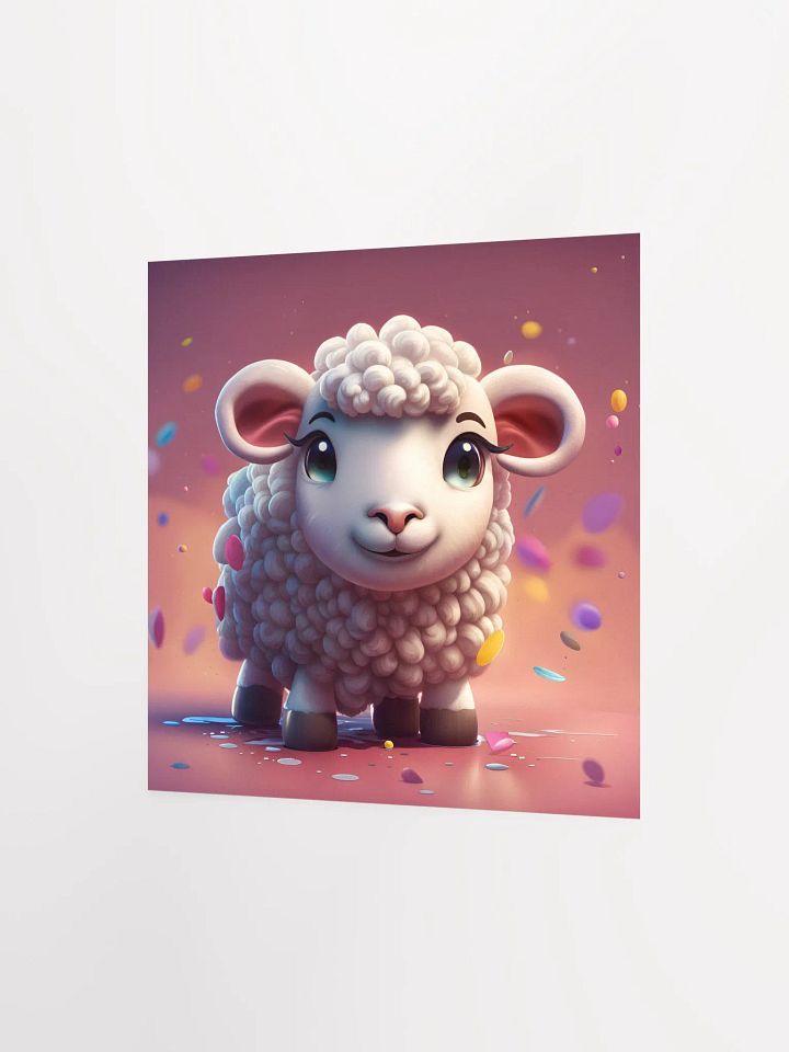 Cute Sheep Poster product image (4)