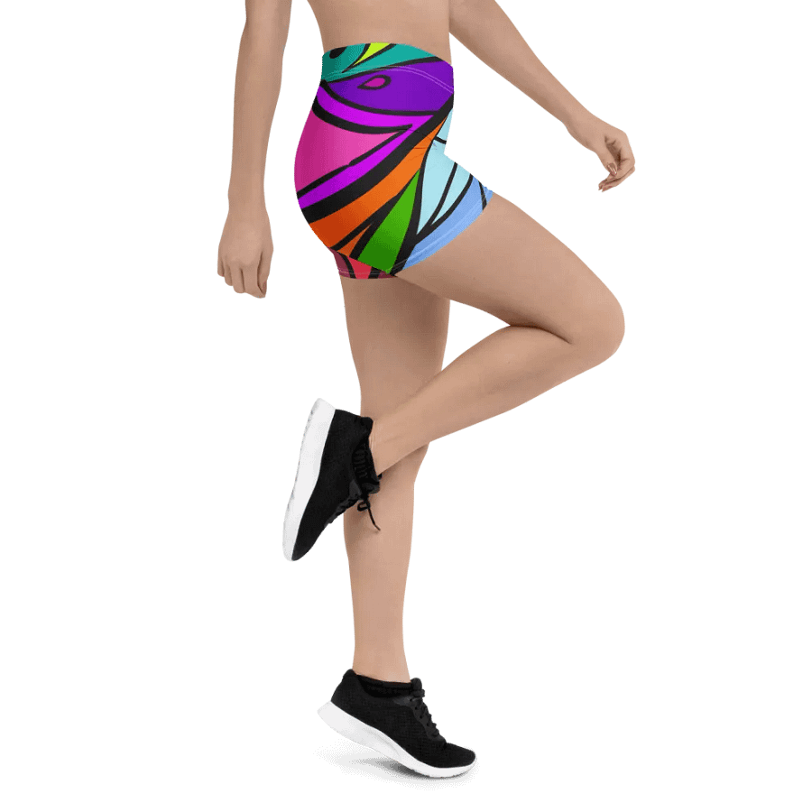 Customizable Movement Shorts - Wave at Sunset product image (3)