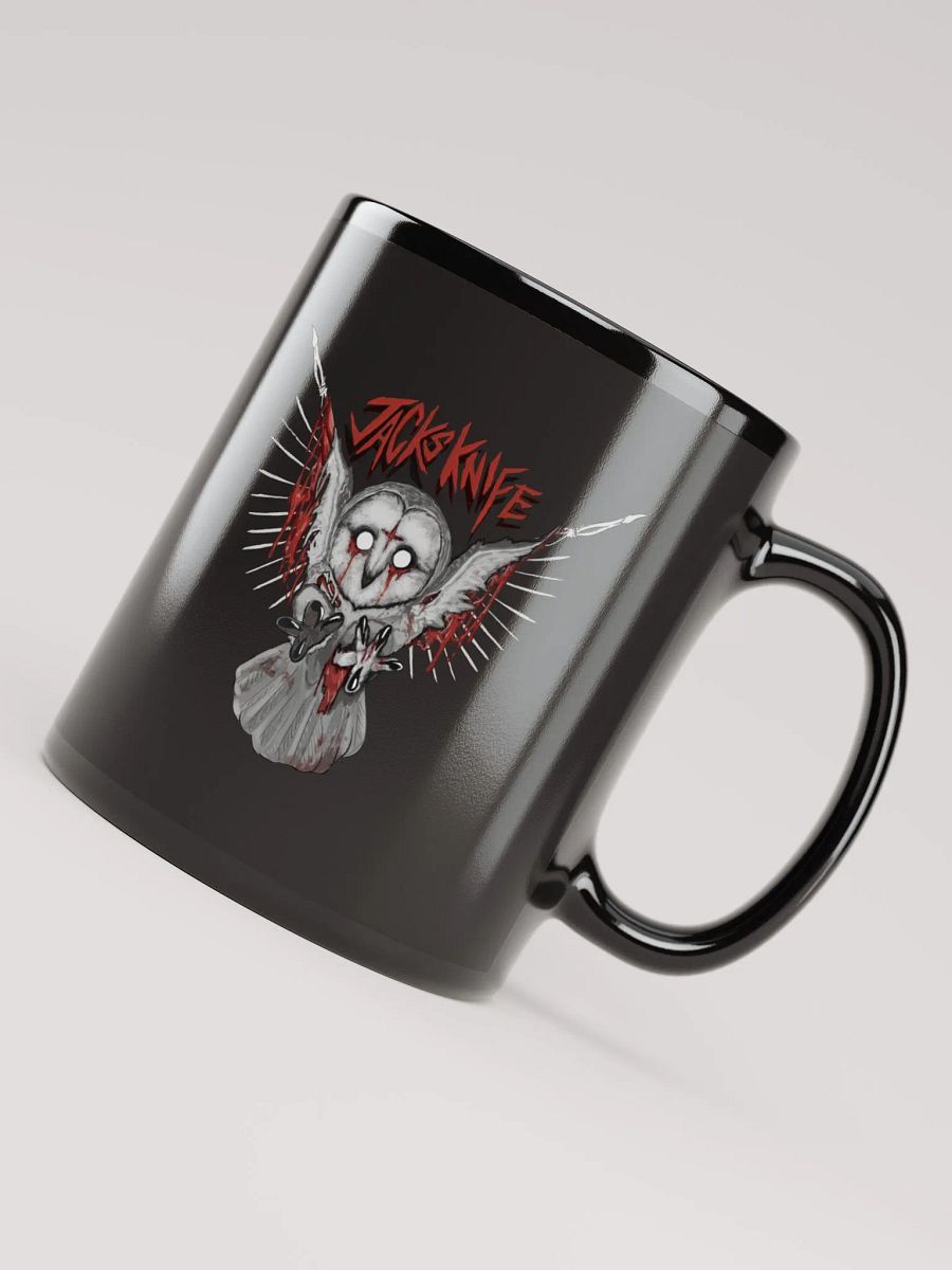 Jacks_Knife - Owl Black Mug product image (4)