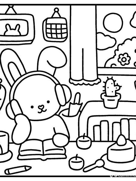 Cute Colouring Page product image (1)