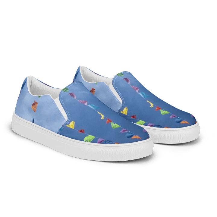 Papel Picado Men's Slip On Canvas Shoes product image (2)
