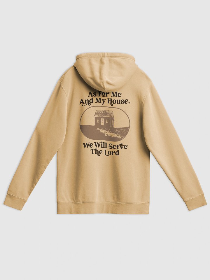 As For Me And My House Pigment Dyed Hoodie product image (2)