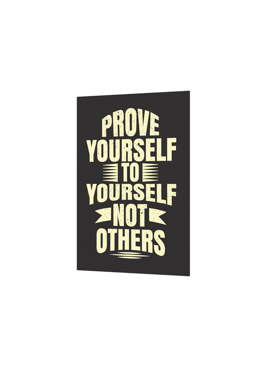 Poster: Prove yourself product image (2)