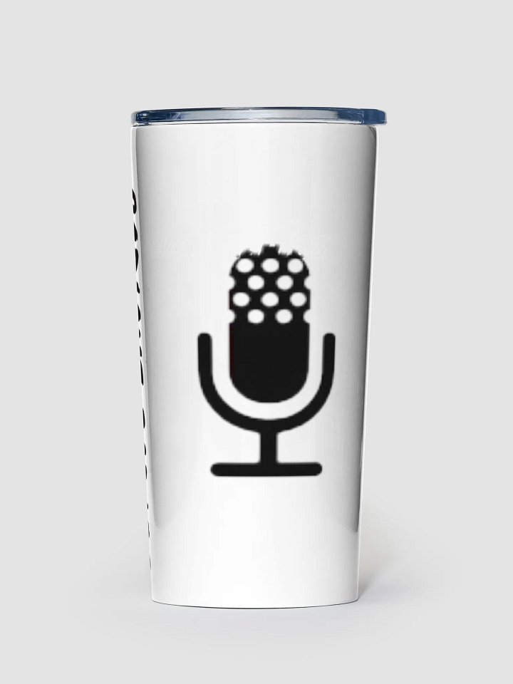 Microphone Pattern Tumbler product image (1)
