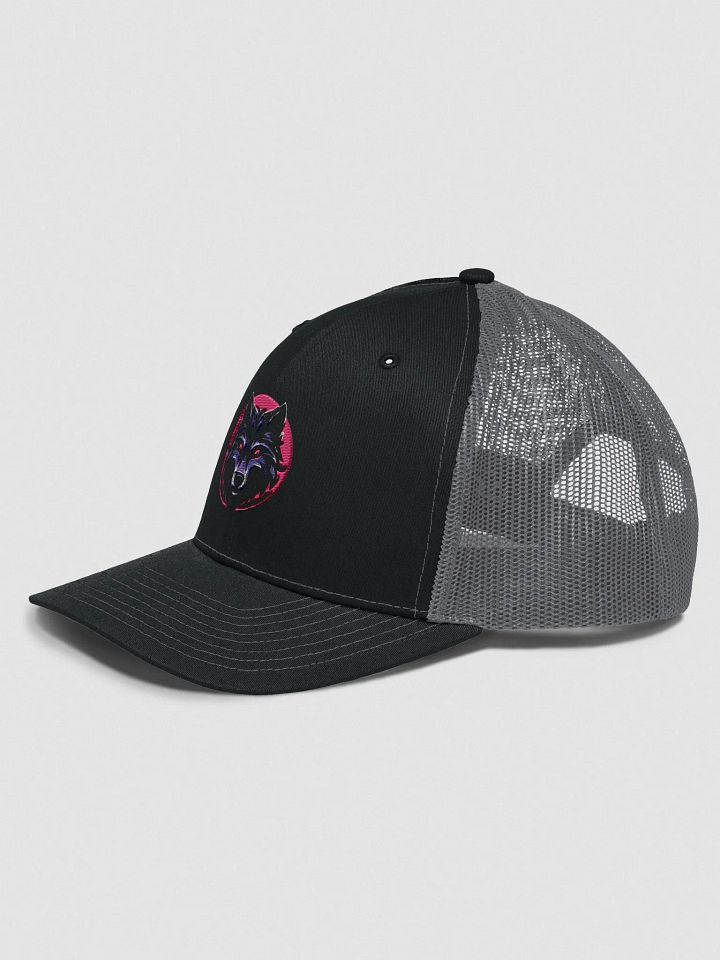 Trucker Hat with Wolf Embroidery - Stylish & Versatile Headwear product image (2)