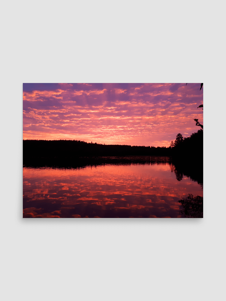 Morning glow over lake Kukagami product image (1)