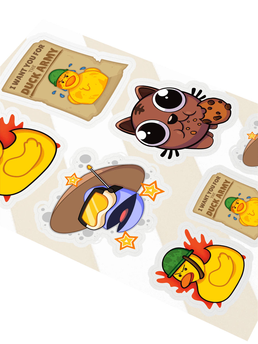 JB Waterproof Sticker Sheet product image (2)