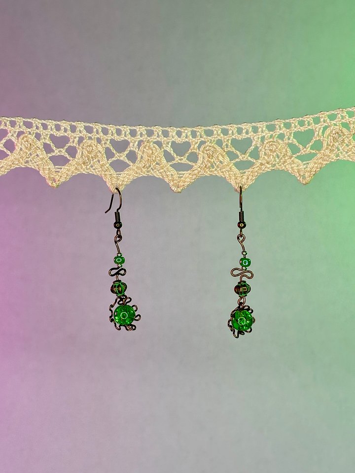 'It's All Green' Earrings product image (1)