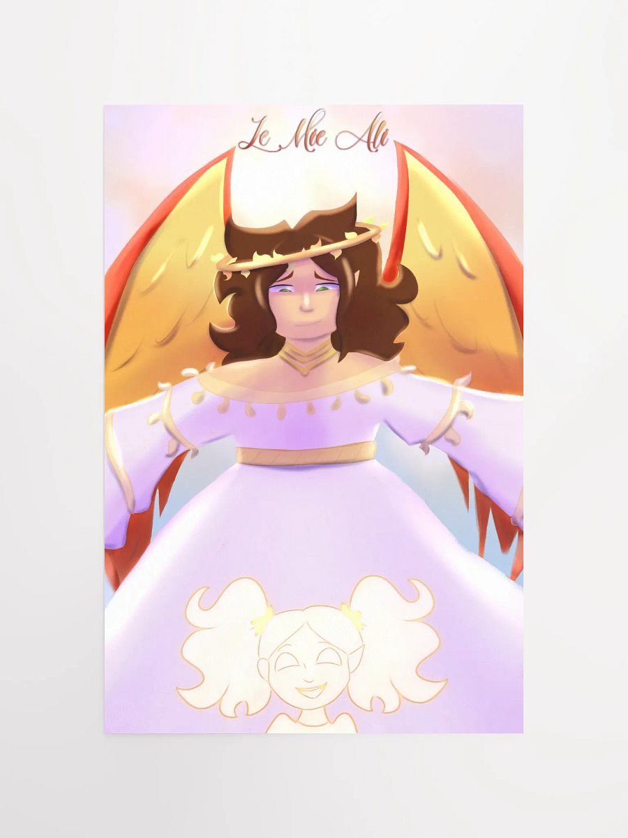 THE FIVE STAGES OF GRIEF BUT YOU'RE STILL ALIVE: Le Mie Ali Oil Painted Poster product image (10)