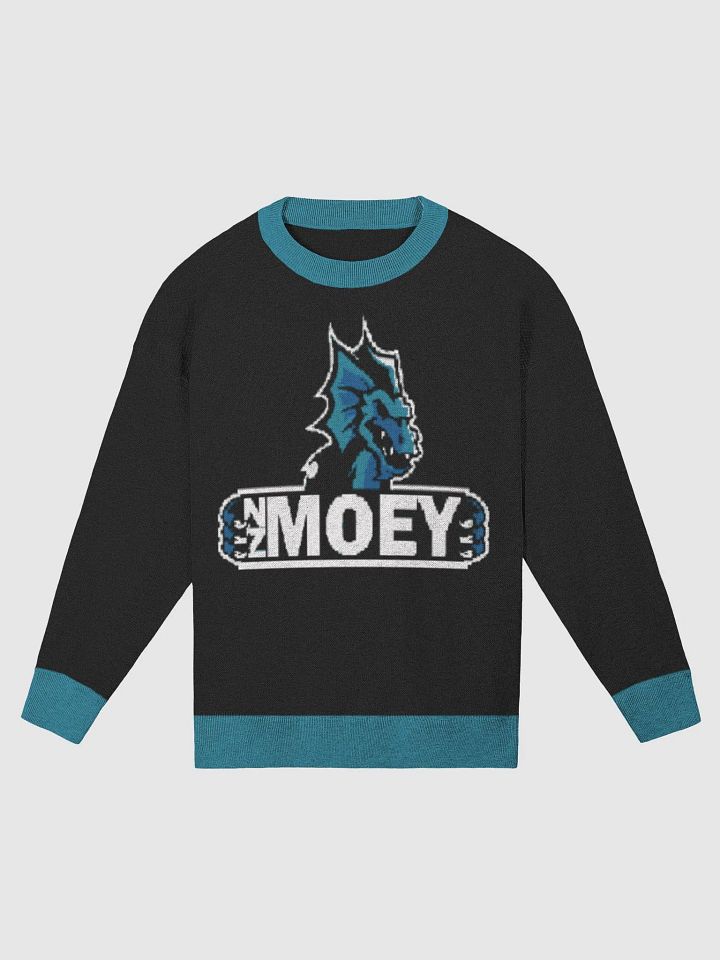 NZMOEY Logo Knitted Crewneck Sweater Relaxed Fit product image (4)