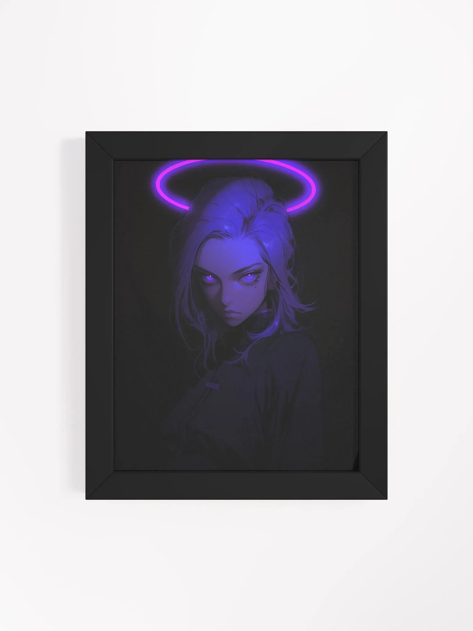 Framed Purple Ethereal Halo Poster product image (49)