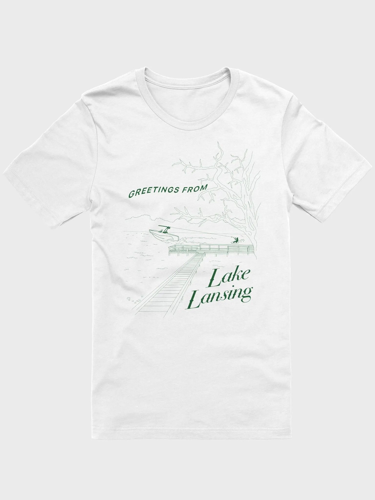 MSU Wake Greetings Tee product image (1)