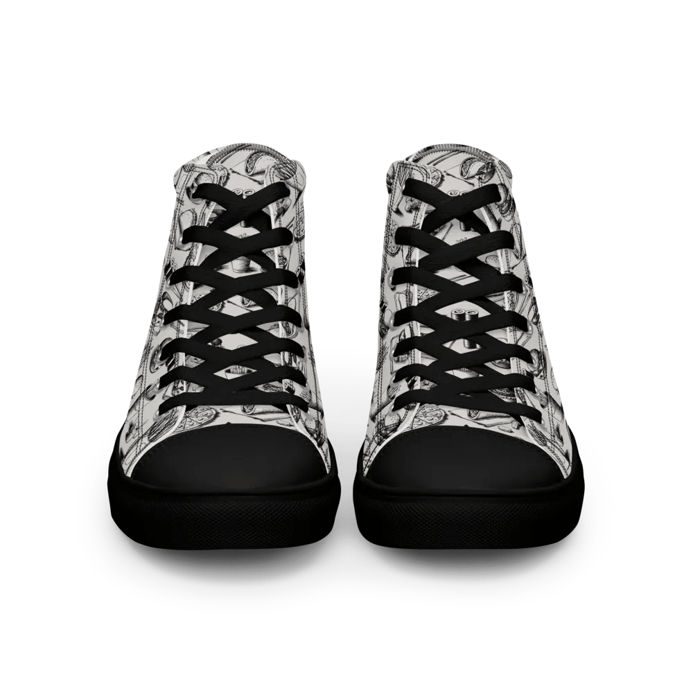 Fast Food High Top Old White/Red/Black Male product image (7)