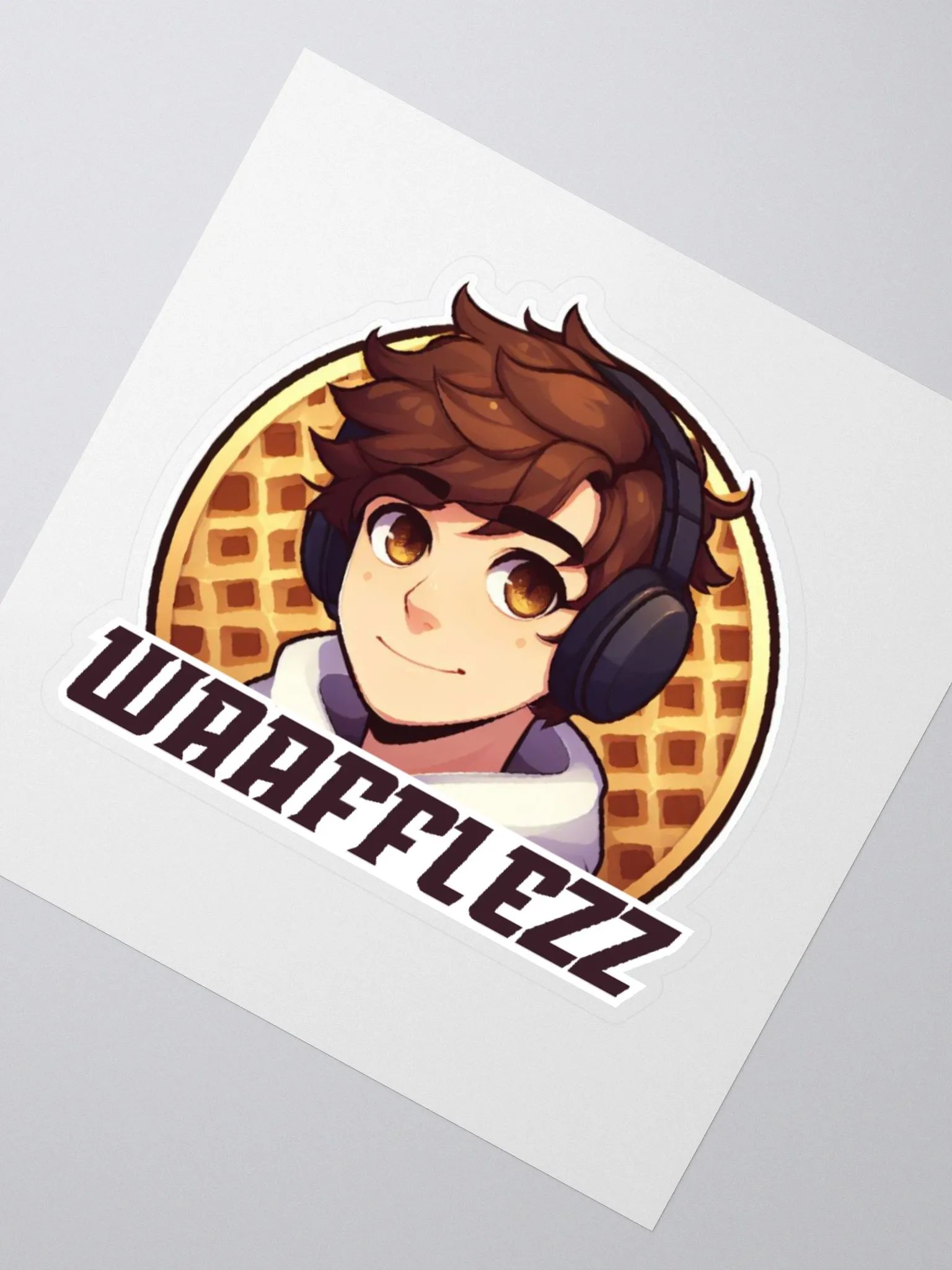 Waafflezz Logo Sticker product image (6)