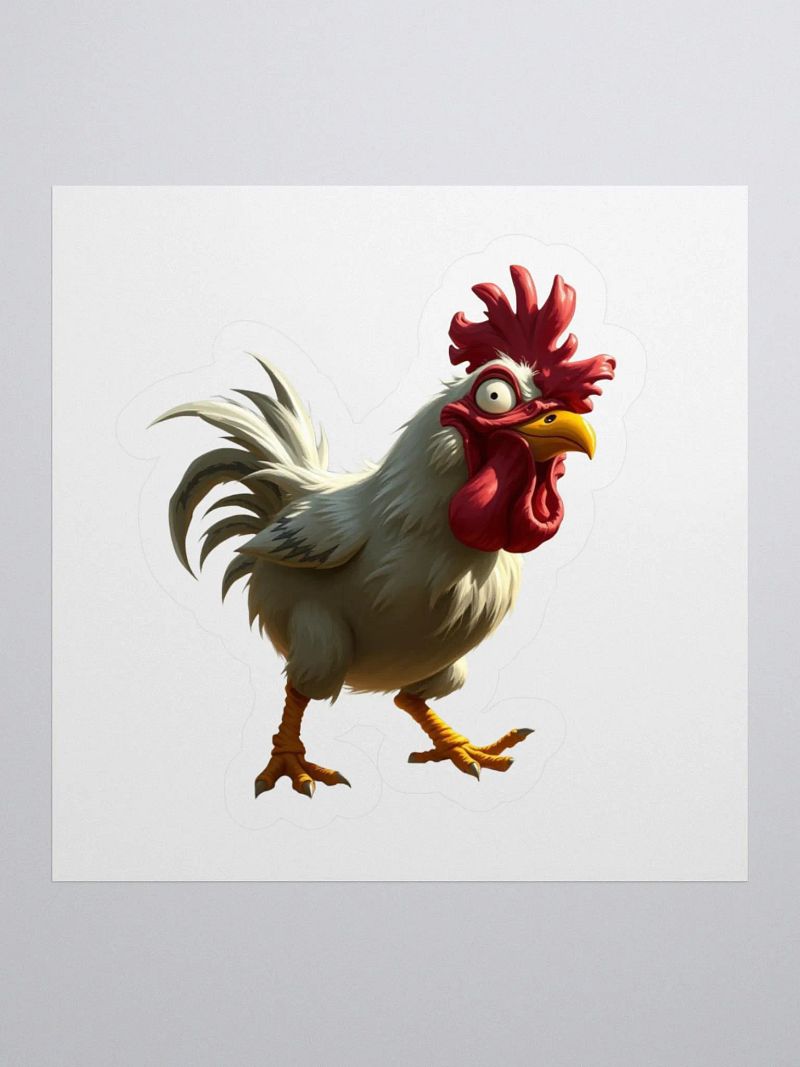 Chickenz Kiss Cut Stickers