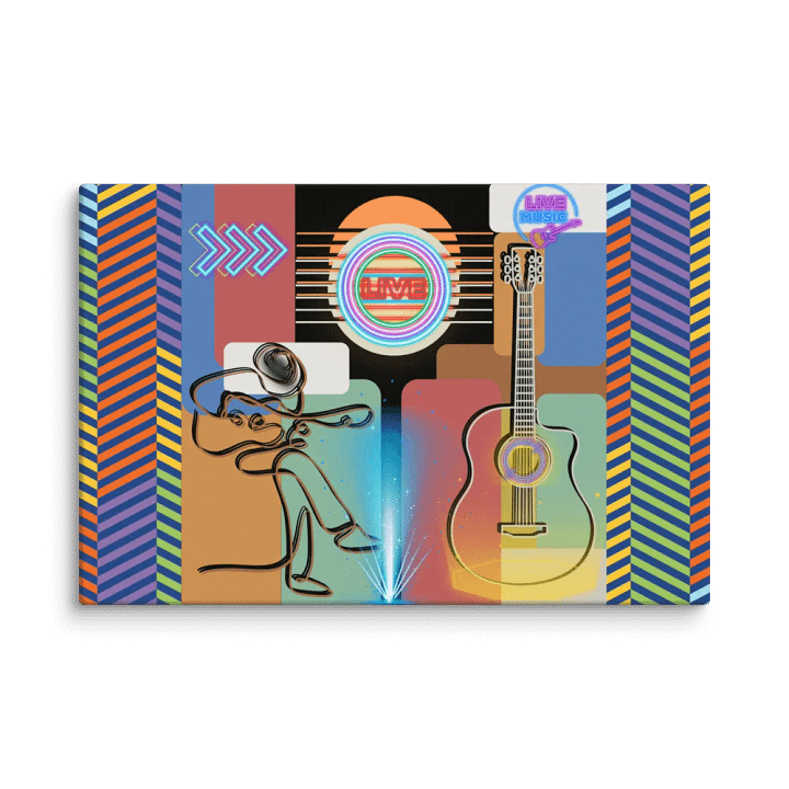 Neon LIVE Music Canvas Collection product image (1)