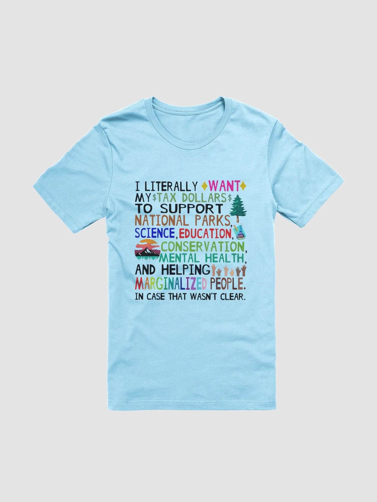 What I Voted For! Comfort Fitted T-Shirt Resistance Wear product image (2)