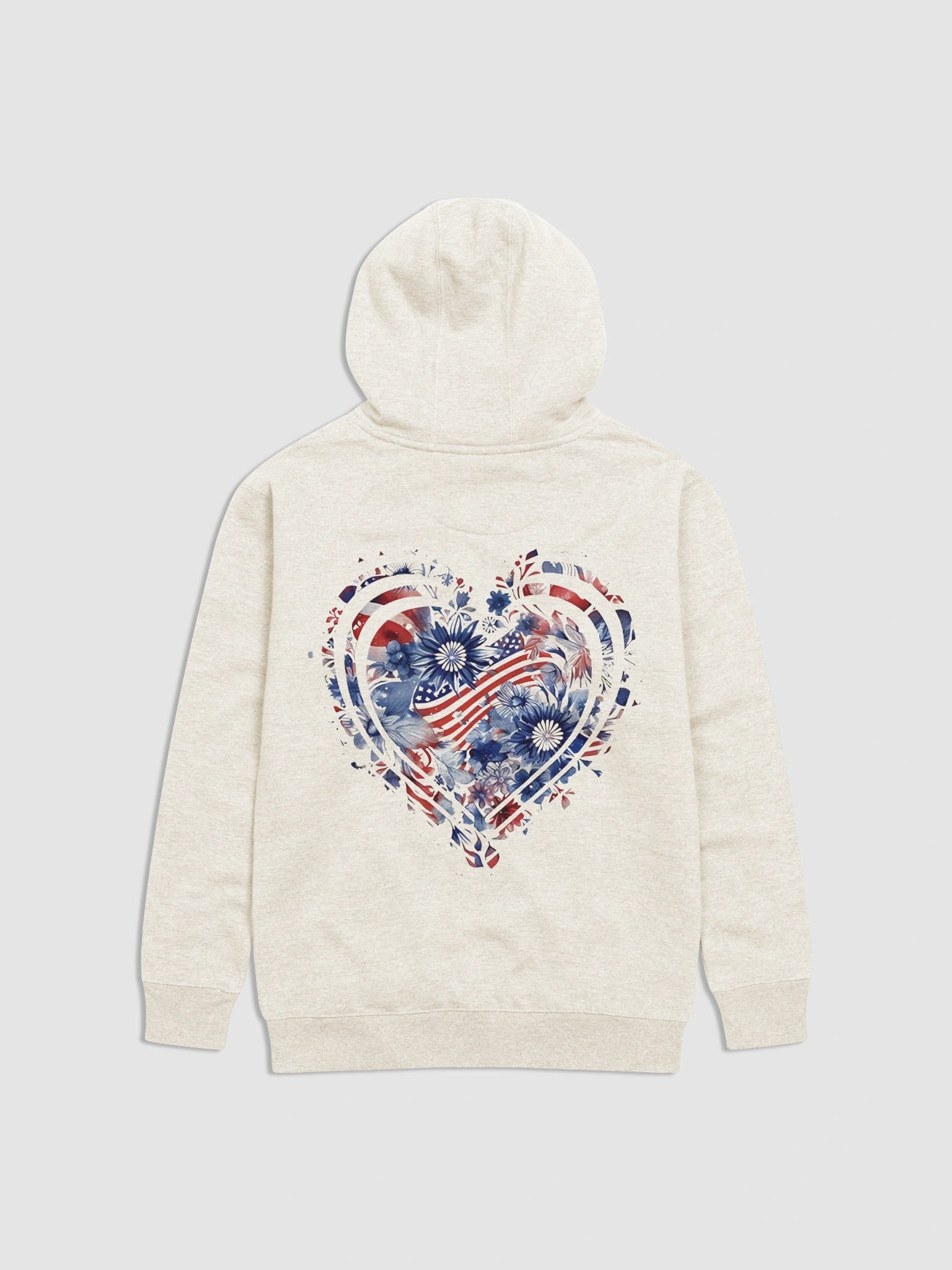 Floral Heart Unisex Premium Hoodie product image (1)