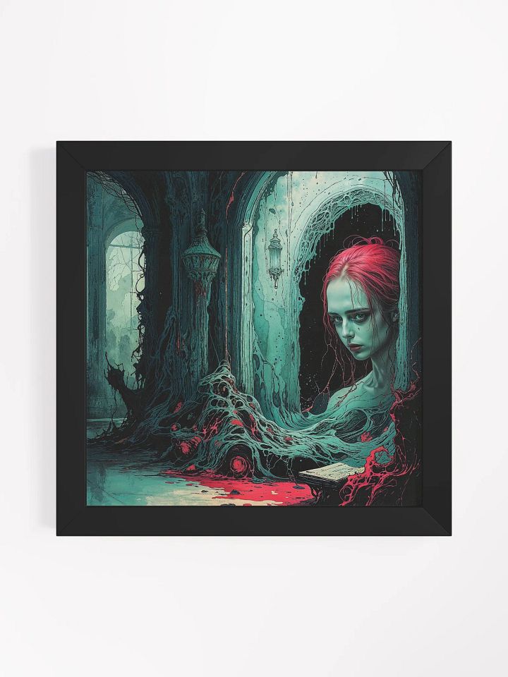 Bloodlit Echoes Framed Print product image (4)