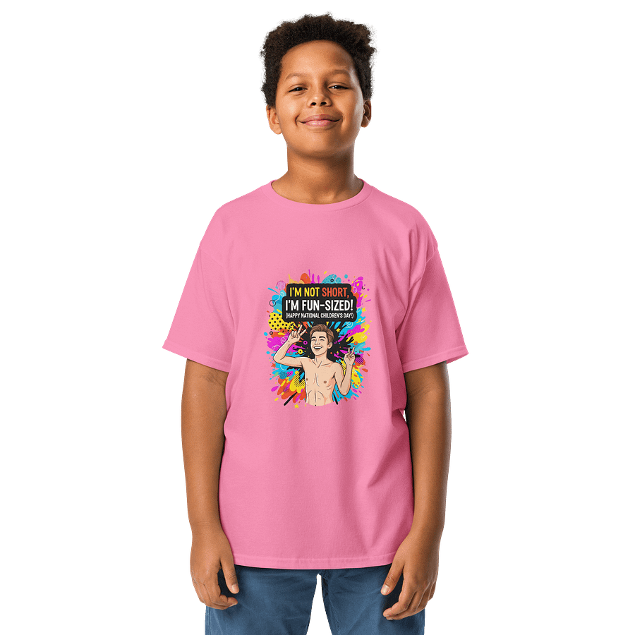 I'm Not Short - Eco-Friendly Kids' Classic Tee product image (6)