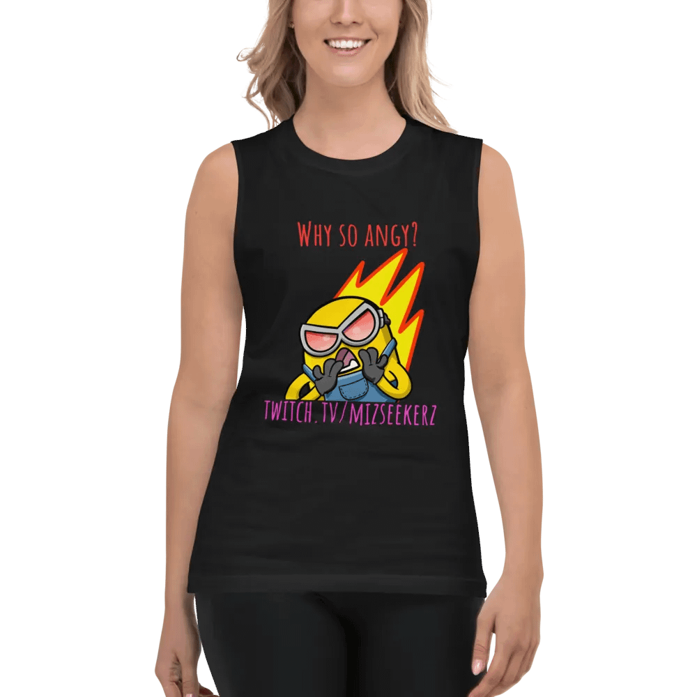 Men's Why So Angy Muscle Tank product image (5)