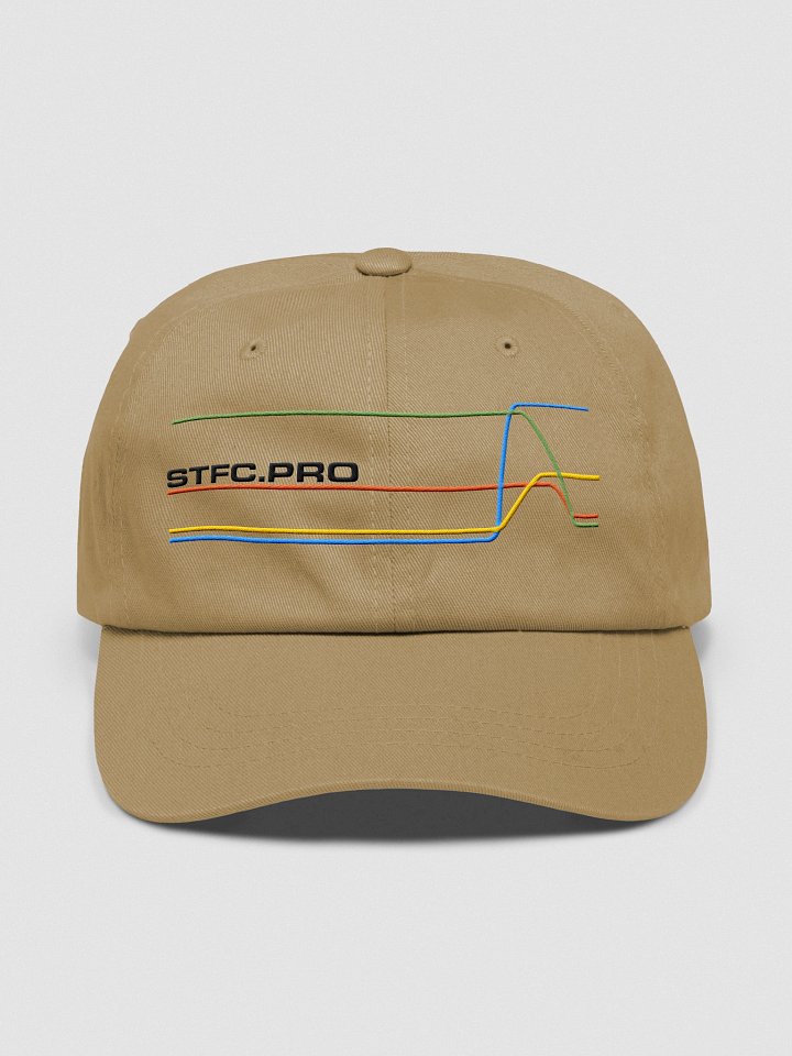 80s inspired STFC.PRO graph lines cap - Dark product image (1)